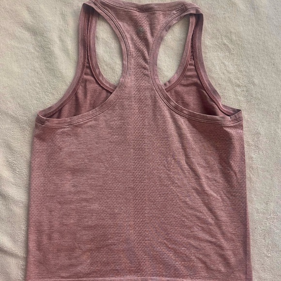 LULULEMON Swiftly Tech Racerback Tank Top 2.0- Waist Length, in twilight rose - Picture 2 of 6